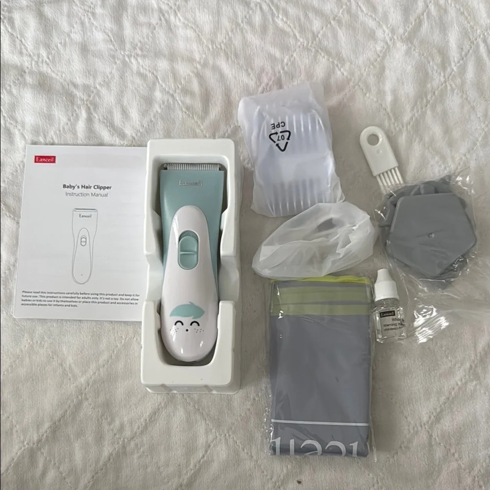 Baby Hair Clipper Set with Accessories